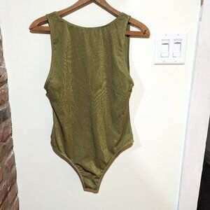 Zara - Green one piece swimsuit - size M